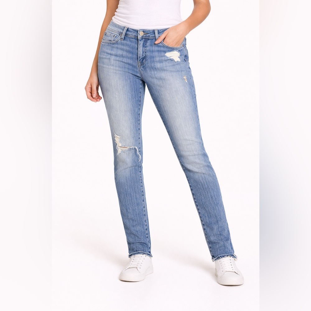 Genetic Denim Light Blue Distressed Skinny Jeans